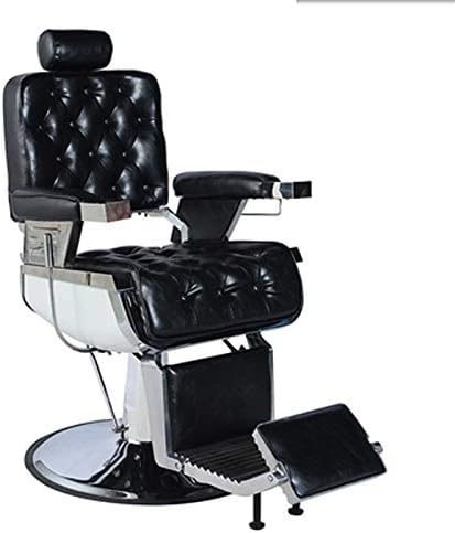 Vintage Hydraulic Beauty Equipment, s for Hair Stylist, Barber Chairs Tattoo Chair Heavy Duty Barber (Max Load Capacity 420 lbs) for Hair Stylist (Color : A) (A) conveni (A)