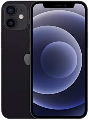 Apple iPhone 12 Mini, 64GB, Black - Unlocked (Renewed Premium)