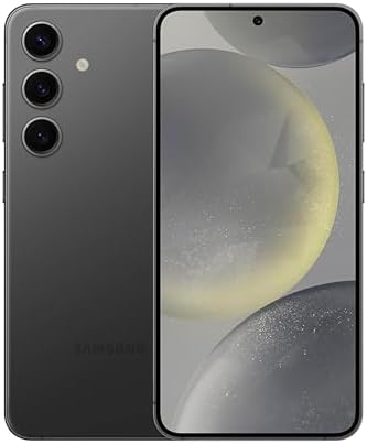SAMSUNG Galaxy S24 Cell Phone, 256GB AI Smartphone, Unlocked Android, 50MP Camera, Fastest Processor, Long Battery Life, US Version, 2024, Onyx Black